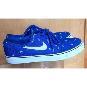 Nike SB Zoom Air Stefan Janoski Skateboarding Blue US 9.5 Sneakers Shoes Skate